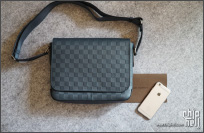 LOUIS VUITTON N41285 棋盘格 男款斜跨包 给新年的礼物